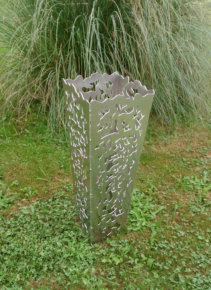 Sculpture extérieure ferronnerie d