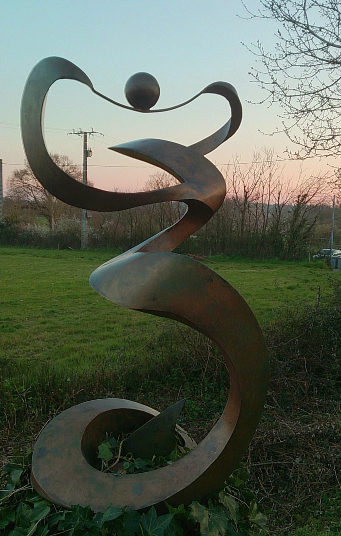 Sculpture ferronnerie d