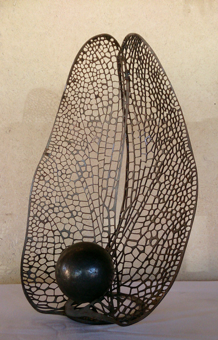 Sculpture libellule métal, ferronnerie Sculpture libellule métal, ferronnerie