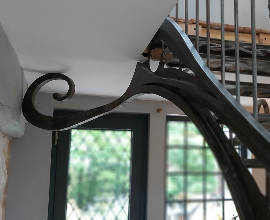 Volupte escalier ferronnerie