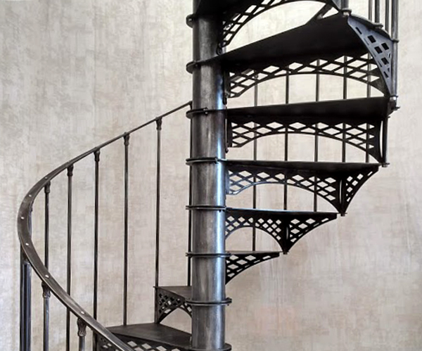 Escalier gamme "Indus" Eiffel losanges