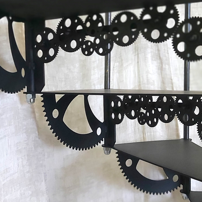 Rouages escalier Steampunk Nautilus